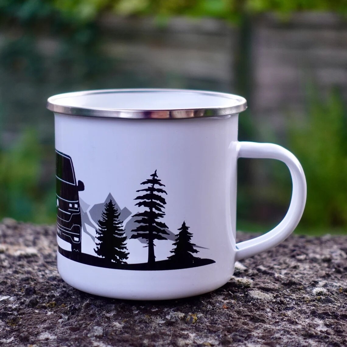 Campervan Enamel | Mug 11oz