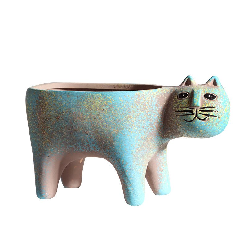 Creative Ceramic | Cat Succulent