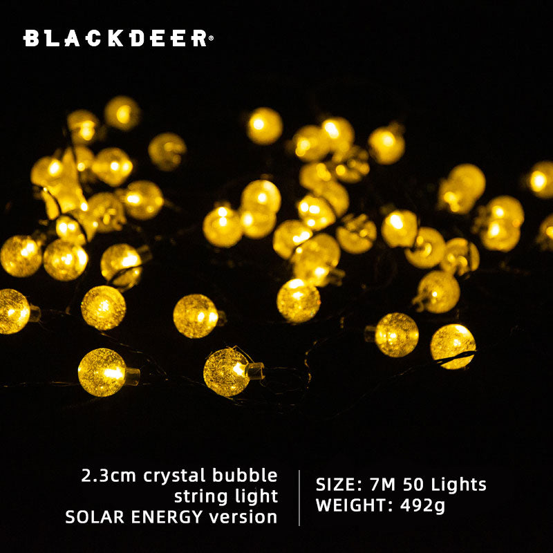 BLACKDEER Solar Outdoor | 100 LED