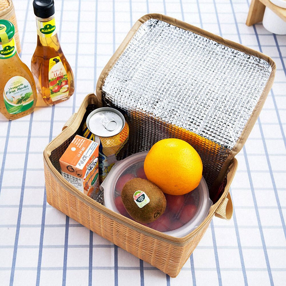 Portable Rattan | Picnic Bag