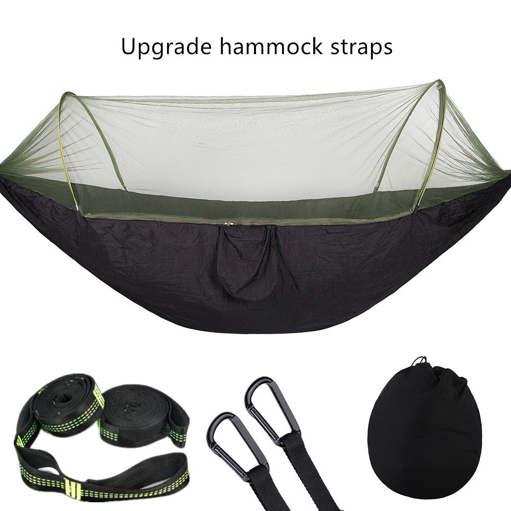 Camping Hammock | Mosquito Net Pop-Up