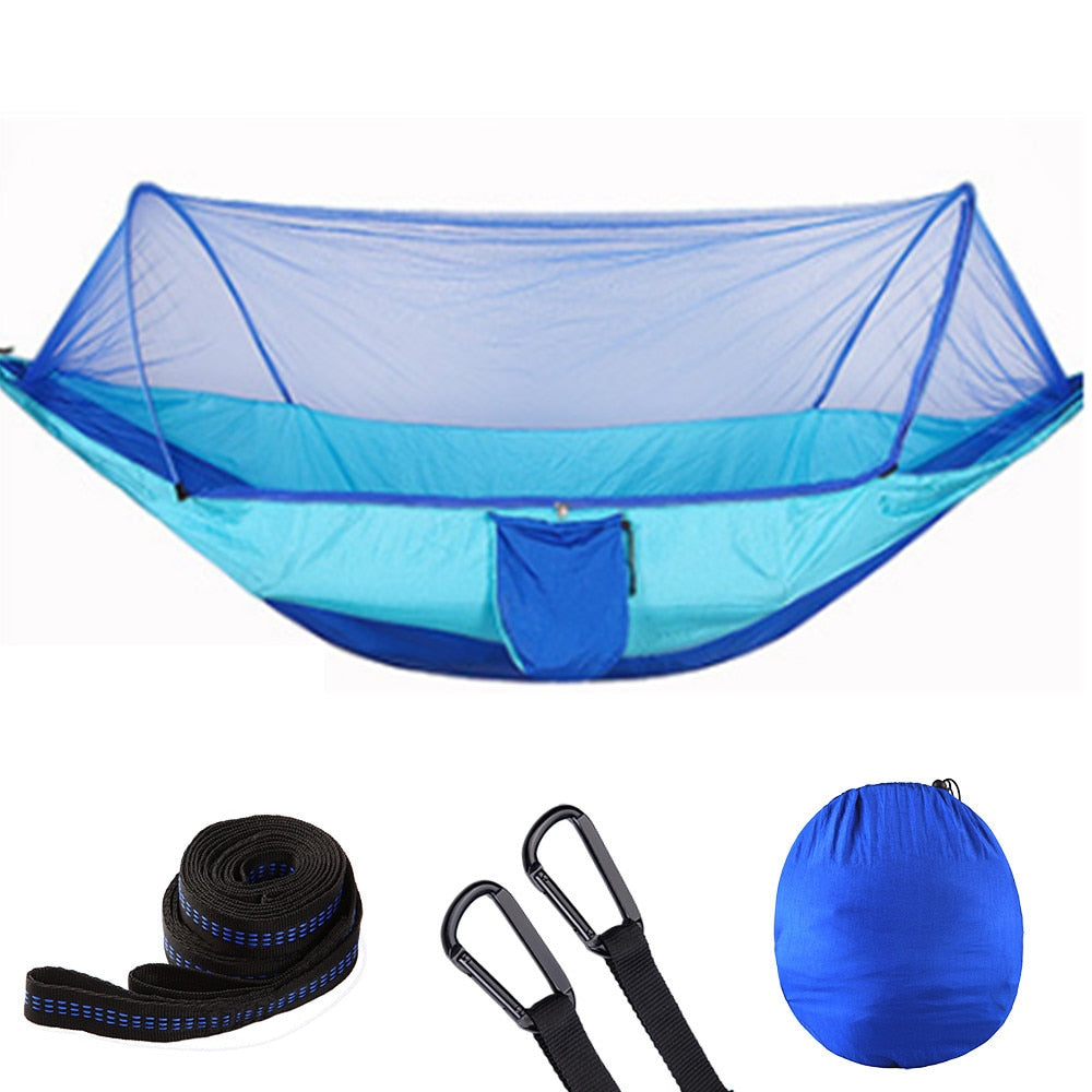 Camping Hammock | Mosquito Net Pop-Up