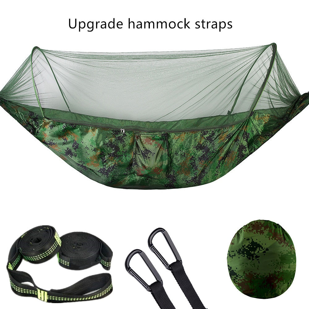 Camping Hammock | Mosquito Net Pop-Up