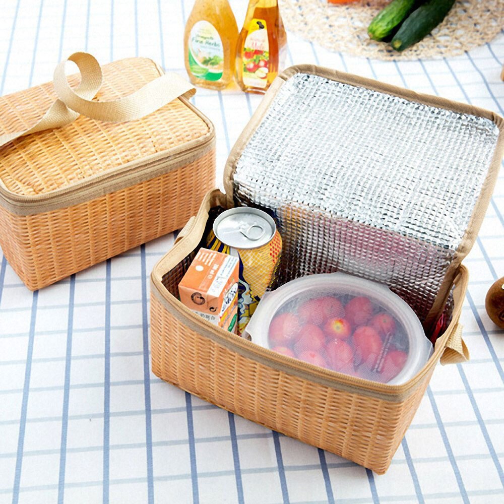 Portable Rattan | Picnic Bag